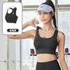 Fábrica Personalizada Removível Roupa Íntima Esportiva À Prova de Choque Fivela Traseira Formato Borboleta Costas Bonitas Sutiã Esportivo Confortável Costas de Yoga