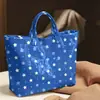 2026 Nuevo Sitio Independiente Transfronterizo Temu Bolso de Mano Impermeable PVC+Lona Portátil de Viaje Bolso de Hombro Bolso Tote