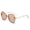Nuevas gafas de sol para mujer parloteando con gafas de moda color gelatina moderno gafas de sol para conducir y viajar 6079 fábrica en venta