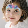 Amazon Transfronterizo Nueva Máscara de Animal para Niños Tatuaje de Brillo Performance Festivo Pegatina de Cara de Dibujos Animados