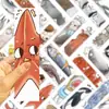 30 Marcadores de Página Divertidos de Animais Marinhos Desenho Animado Fofos Decoração para Caderno Casual Decoração para Livro Decoração de Feriado Transfronteiriça Venda por Atacado