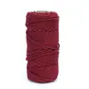 Cuerda de Cáñamo Colorida [Alto Valor Estético] 4.5mm Tejido a Mano Material de Decoración DIY Cuerda para Envolver Mesa de Café Cuerda de Amarre