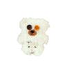 Acessórios de Boneca Urso de Pelúcia Desenho Animado Pingente Fofo Pelúcia Enrolada Olhos de Botão Bolsa de Boneca Pingente de Chaveiro