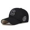 Bordado Europeu e Americano Transfronteiriço Boné de Baseball Casual Cruz Inglês Homens e Mulheres Juventude Chapéu Ajustável Comércio Exterior Amazon