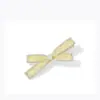 Pinza de Pelo con Lazo de Cristal de Moda Coreana para Mujer, Nuevo Clip para Flequillo Lateral de Verano con Sentido de Atmósfera, Pinza de Pato