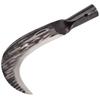 Machete Forjado Martillado, Hoz Agrícola, Cuchillo para Cortar Hierba, Deshierbe y Cosecha de Arroz y Maíz, Cuchillo para Cortar Ramas con Espalda Engrosada 613