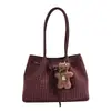 Bolso Tote Grande de Moda Casual 2026 Otoño Nuevo Estilo Tendencia para Viajes Cotidianos Moda Alta Apariencia Bolso Grande de un Solo Hombro para Mujer