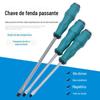 Chave de fenda perfurante knockable uma palavra super dura industrial pesada grande estendida cruz piercing chave de fenda