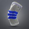Cross-border Professional Silicone Sports Kneepad Mountain Climbing Basketball Fitness Built-in Suporte Strip Alta Elástico Antiderrapante Joelheira Capa Protetora