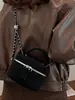 Elegante Xiaomi Home Estilo Coreano de Moda Bolso de Mano tipo Caja Bolso Cruzado Nuevo Otoño 2026 Bolso de Cadena con Cuadros de Diamante Casual para Mujer