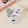 Pingente de Pelúcia Urso Teddy Colorido Divertido Decoração de Boneca para Bolsa de Estudante Chaveiro de Alto Valor no Instagram Presente de Feriado
