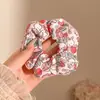 Pañuelo Cuadrado a Cuadros Estilo Coreano para el Cabello, Goma Elástica Estilo Perezoso, Cuerda para Moño de Gama Alta, Goma para el Cabello Dulce