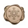 Série de Natal Adesivos de Selo de Cera Bronze Antigo para Envelopes, Convites, Garrafas de Vinho e Decoração de Presentes