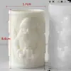 Velas Aromáticas Shiyue com Logo Impressível Cera de Soja Cilíndricas Negócio Caseiro Presente Artesanato de Fragrância Cera de Coco