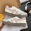 Tênis de Treino Alemão Novo Primavera 2026 Feminino Sola Plana Sapatos Forrest Gump Esportivos Casuais Retrô Tênis de Skate Versátil Branco