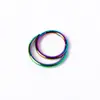 Acero inoxidable 316L aro para piercing de nariz anillo de interfaz anillo cerrado para la nariz aro para la nariz aro para la nariz hebilla para la nariz pendientes joyería para piercing en el cuerpo humano