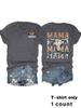 Camiseta de mujer MAMA de moda europea y americana con cuello redondo en stock, Amazon, en stock, manga corta suelta, comercio exterior, venta al por mayor, en stock