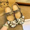 Zapatos de ballet con estampado de lunares estilo Ins, leopardo KT, accesorios para DIY, dijes de zapatos de moda y versátiles, hebillas decorativas para zapatos con agujeros