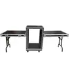 Gabinete Flight Case de Duas Portas 12U16U, Flight Case para Amplificador de Potência, Gabinete de Áudio, Gabinete para Mesa de Som, Gabinete à Prova de Choque