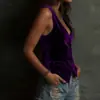 Primavera e Verão 2026 Transfronteiriço Europeu e Americano Amazon Wish Nova Roupa Feminina Botões Sexy Sem Mangas Colete Feminino