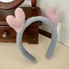 Diadema Antideslizante Linda de Astas Coreana para Mujer, Accesorio Versátil para el Cabello para Salir, Simple Goma para el Cabello, Aro para el Cabello de Moda