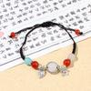 Pulsera con colgante Fu de piedra solar de imitación de piedra solar, cristal de arena policristalina, nicho de alta calidad, diseño original y exquisito para mujer