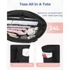 Amazon Nuevo Artículo Más Vendido Bolso de Hombro Impermeable Acolchado para Mujer Bolso de Mano Cuadros Diamante Bolso de Doble Cara
