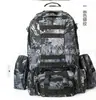 Mochila Multifuncional Combinada de 55L Bolsa Táctica de Montañismo Deportes de Ciclismo Exterior Hombro Campo Impermeable Exterior