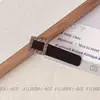 Presilha de Cabelo Aveludada com Strass Estilo Chanel para Mulheres, Presilha Lateral Retro Francesa, Grampo para Parte de Trás da Cabeça e Testa, Presilha BB Acessório de Cabelo