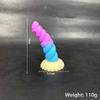 Dildo Artificial Jiuai para Hombres y Mujeres, Juguetes Pequeños para el Ano, Tapones Anales de Forma Especial, Suministros Eróticos de Masturbación para Adultos para Coquetear