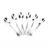 Cuchara Desechable Bistec Separado Plata Cuchillo y Tenedor de Aluminio Cuchara Tenedor de Comida Occidental Cuchillo y Tenedor de Plástico Drenaje Espesado Plástico