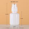Botella Médica de Belleza para Mascotas Blanca 100ml, Botella Farmacéutica, Botella con Atomizador, Botella para Loción, Botella de Empaque Cosmético, Botella para Crema
