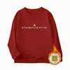 Sudadera Gruesa de Cuello Redondo con Forro Polar para Niños de Amazon Otoño e Invierno, Top Holgado Casual de Marca de Moda, Camiseta Básica Popular de Venta Transfronteriza