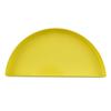 Bandeja de frutas semicircular de metal nórdico bandeja geométrica criativa de armazenamento para desktop bandeja bandeja de armazenamento de joias pronta entrega