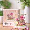 Compatible con Bloques de Construcción Cesta de Flores Eterna Leyong, Macetas, Adornos de Rosas, Juguetes de Ensamblaje para Niños, Regalos para Niñas del Festival de Medio Otoño