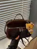 Bolso de Felpa Retro Europeo 2026 Otoño/Invierno Nuevo Estilo Moda Versátil Gran Capacidad Bolso de Hombro Único Cruzado