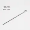 Aguja de Cóctel de Acero Inoxidable Creativa Pincho de Vino Jugo Bebida de Oliva Pincho Decorativo Herramienta de Bartending Barra Pincho de Fruta Artístico