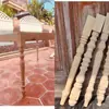 Patas de Mesa Vintage de Madera Maciza Estilo Francés, Hechas a Mano por Blogueros Populares para DIY, Patas de Mesa de Comedor, Patas de Mesa de Café, Patas de Gabinete de Madera, Patas Redondas de Madera
