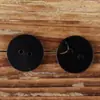 Accesorio Versátil Simple de Gama Alta con Bordes Redondeados, Acabado Mate, Estilo Vintage y Bordes Quemados para Chaquetas de Traje, Chalecos y Vestidos
