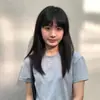 Camiseta Gris de Manga Corta de Alta Gama Estilo Coreano para Mujer, Nueva de Verano 2025, Ajustada, Diseño Versátil