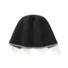 Chapéu Bucket de Lã Cashmere Engrossado Outono Inverno Casual Quente Proteção de Orelha Chapéu Head Wrap Chapéu de Tricô Chapéu para Clima Frio Chapéu de Bacia