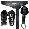 Accesorios de disfraz YSF, populares en Amazon y eBay para ventas transfronterizas, con armadura de caballero retro medieval europea