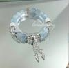 Pulsera de Cuentas de Vidrio Bolsa de la Suerte Estilo Chino como Fuego Nuevo Pulsera de Temperamento Moda China Joyería de Tendencia Nacional de Alta Gama