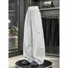 Pantalones de Esquí Impermeables con Forro de Terciopelo para Otoño e Invierno para Hombre, Marca de Moda, Pantalones Cargo Rectos Holgados para Exteriores, Pantalones Casuales Gruesos