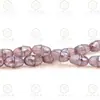 Cuentas de Cristal de Vidrio Brillantes de Alta Gama con Agujero Central, Campana, K9 Premium Electroplateado, 8/10mm, Accesorios para Joyería DIY, Aretes