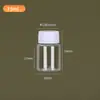 Botellas Transparentes de Boca Ancha de 30ml y 50ml en Stock para Venta al por Mayor, Botellas de Plástico PET, Botellas Pequeñas de Plástico para Medicina de Grado Alimenticio, Botellas de Plástico con Dispensador