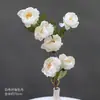 Flores Blancas Materiales Flores de Boda Flores de Seda Materiales Florales Decoración de Techo de Salón de Bodas Flores Flores Artificiales Flores para Arcos Arreglo Floral Arte Floral