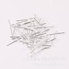 Direto da fábrica atacado T-pin flat pin DIY colar brincos frisado metal chapeamento material acessórios spot