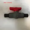 Conector de Manguera para Acuario Interruptor de Conexión Rápida Control de Flujo Caja de Volteo Tubería Blanda y Dura Conector de Espiga Válvula de Cambio de Agua