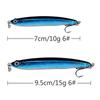 Isca Luya bullet pencil submerso 7cm/10G arremesso super longo isca biônica plástico isca dura isca artificial